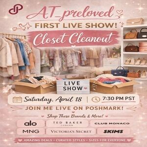 Welcome to my first live show!!! ✨🩷💜✨